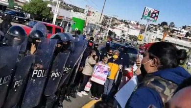 Photo of Reprimen en Guanajuato protesta de familiares de personas desaparecidas; hubo lesionadas y detenidas