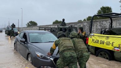 Photo of Ejército Mexicano despliega elementos para aplicar el Plan DN-III-E en N.L. y Tamps. Con motivo de la tormenta Tropical “Hanna”