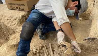 Photo of Recupera INAH entierro humano prehispánico completo en el área cultural del Suroeste de Tamaulipas