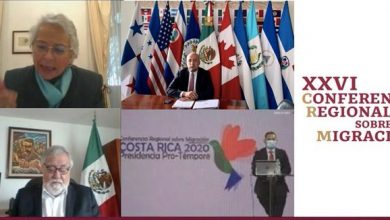Photo of México asume Presidencia Pro-Témpore 2021, de la Conferencia Regional sobre Migración