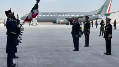 Photo of AMLO inaugura Base Aérea en Santa Lucía; construcción del Aeropuerto Felipe Ángeles tiene avance del 50%