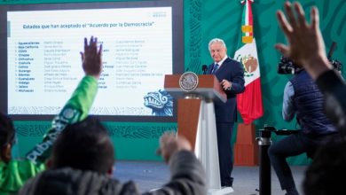 Photo of Presidente celebra respuesta de mandatarios estatales al Acuerdo Nacional por la Democracia