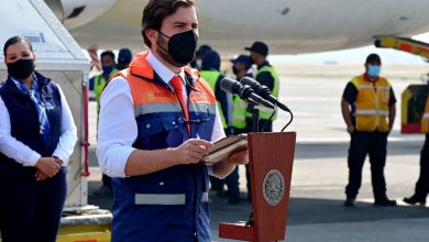 Photo of Recibe Gobierno de México nuevo embarque con más de 850 mil vacunas contra COVID-19