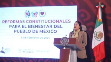 Photo of Presenta la secretaria Ariadna Montiel, reformas constitucionales para el bienestar del pueblo.