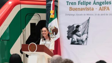 Photo of “CUMPLIMOS CON EL PUEBLO DE MÉXICO”: PRESIDENTA CLAUDIA SHEINBAUM INAUGURA EL TREN FELIPE ÁNGELES, BUENAVISTA-AIFA